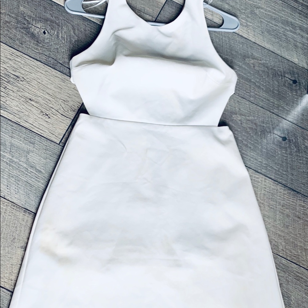 White summer dress